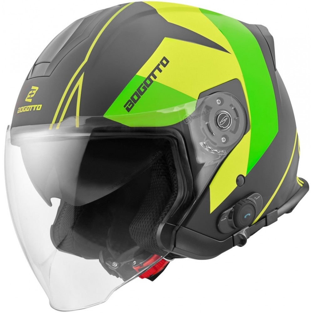 Bogotto V586 BT Bluetooth Jet Kask