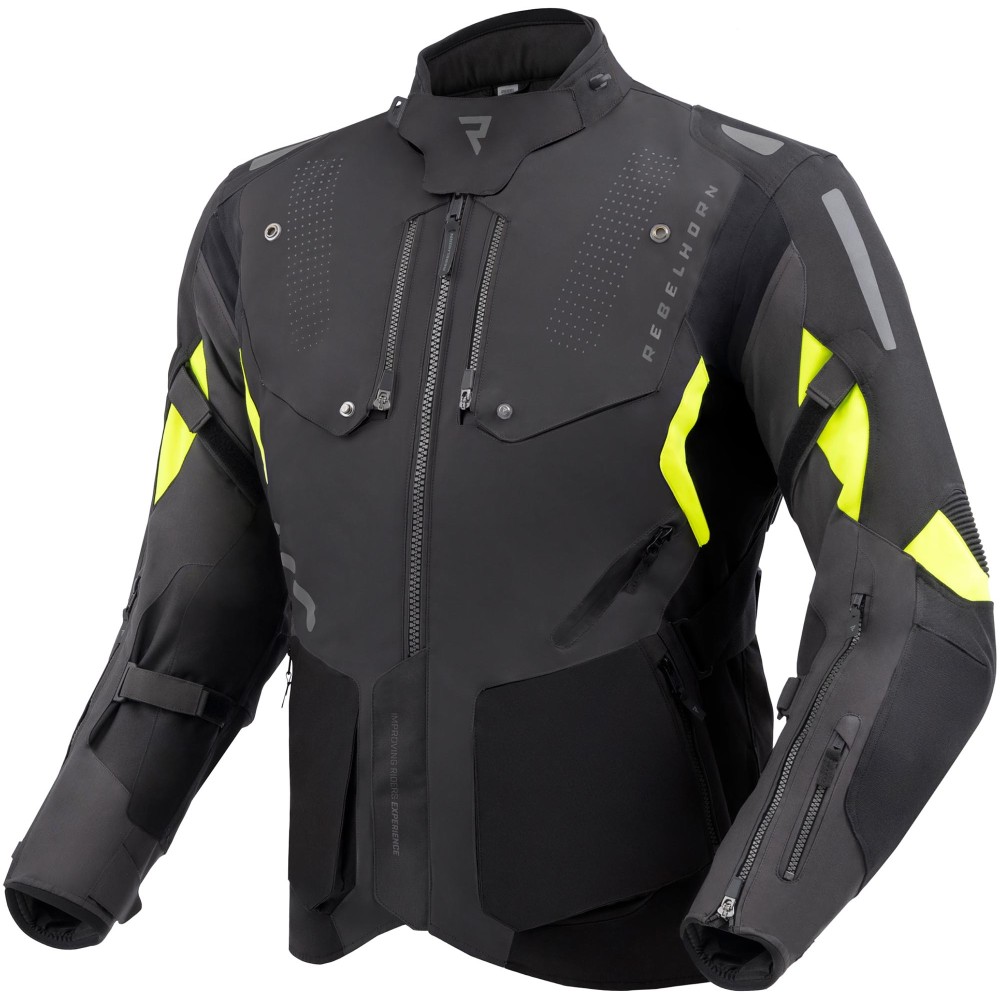 Rebelhorn Hiker 4 Su Geçirmez Motosiklet Tekstil Ceketi