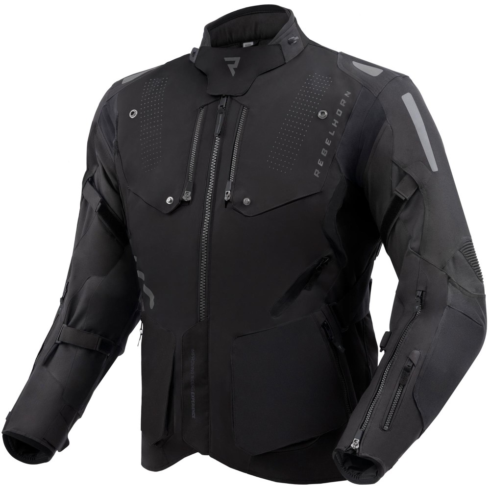 Rebelhorn Hiker 4 Su Geçirmez Motosiklet Tekstil Ceketi