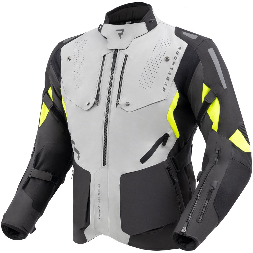 Rebelhorn Hiker 4 Su Geçirmez Motosiklet Tekstil Ceketi