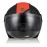 TORC H-595 MAT KIRMIZI SİYAH KASK