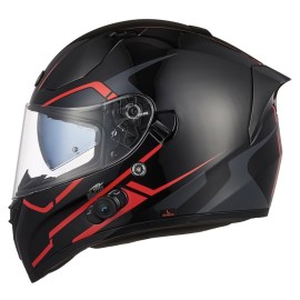 TORC T-15 İNTERKOMLU KASK
