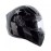 TORC T-15 MIDNIGHT İNTERKOM KASK