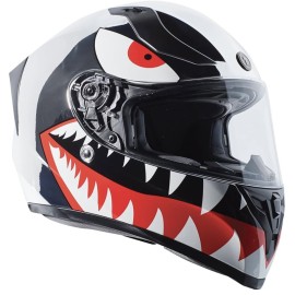 TORC T-15 CHROME FLYING TIGER KASK
