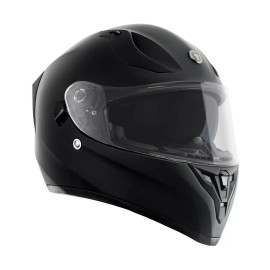 TORC T-15 MAT SİYAH İNTERKOMLU KASK 